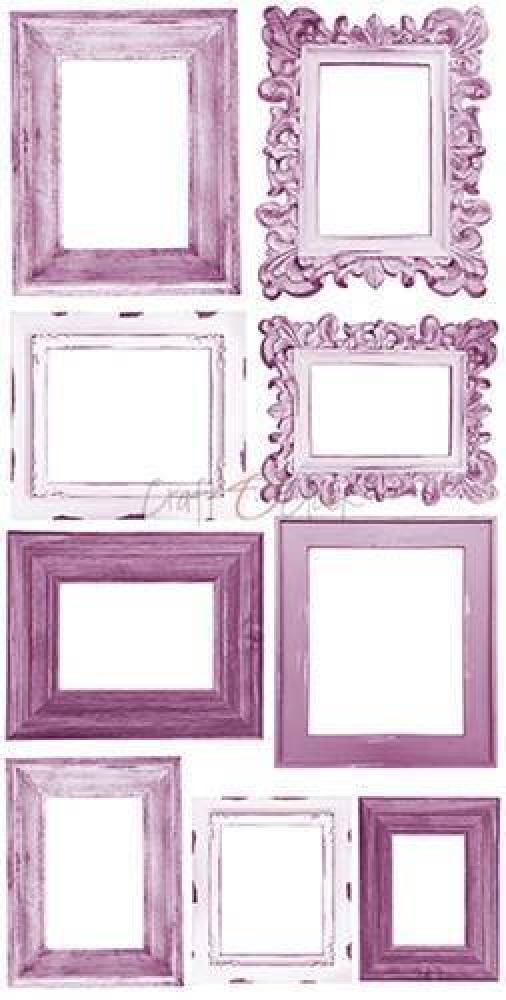 Craft O Clock Basic Flowers Set 4 Purple Fuchsia