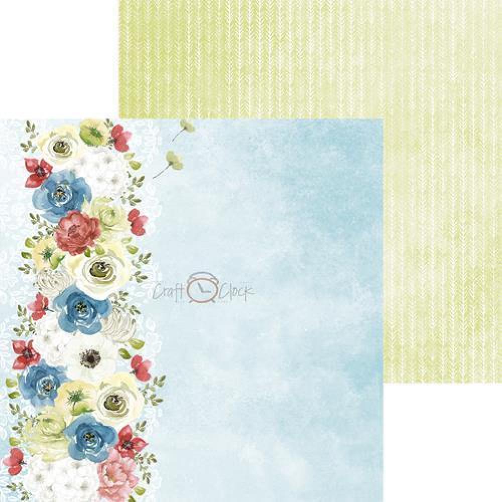 Craft O Clock Paper Pad 6x6 Mom´s Garden_eingestellt