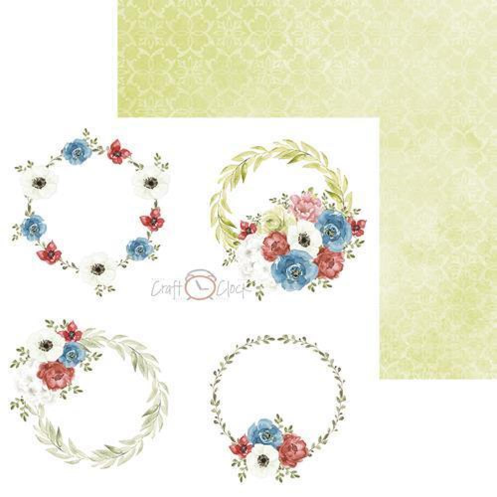 Craft O Clock Paper Pad 6x6 Mom´s Garden_eingestellt
