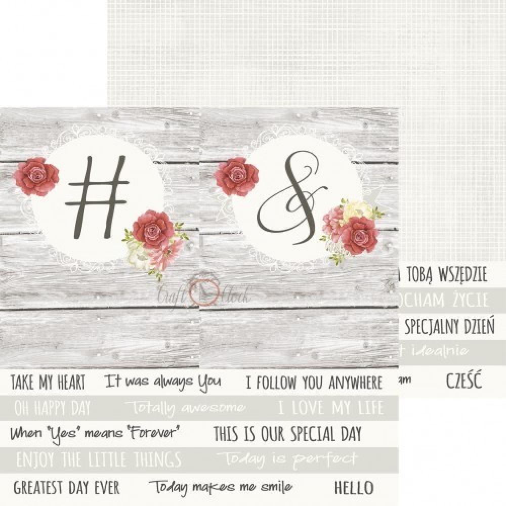 Craft O Clock Paper Pad 6x6 Always Together