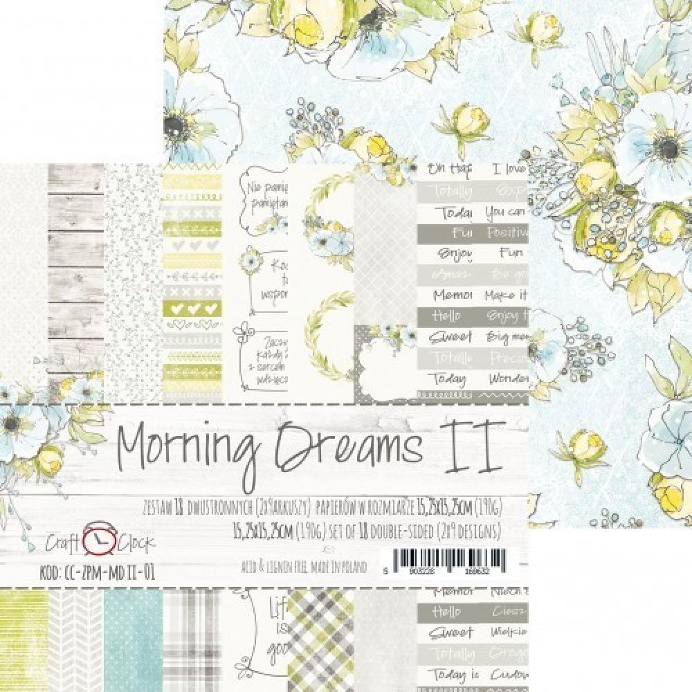 Craft O Clock Paper Pad 6x6 Morning Dreams II