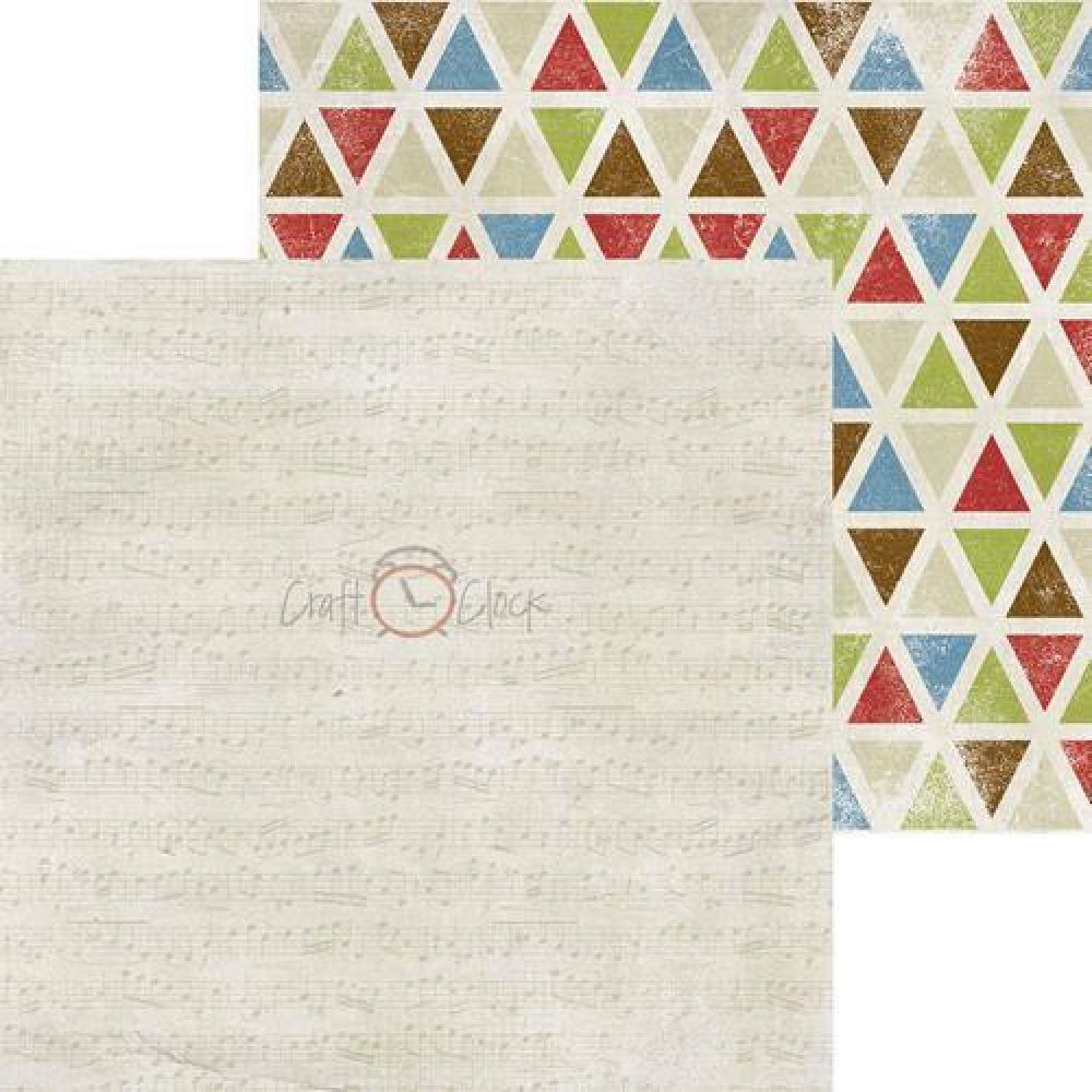 Craft O Clock Paper Pad 6x6 Retro Vibes
