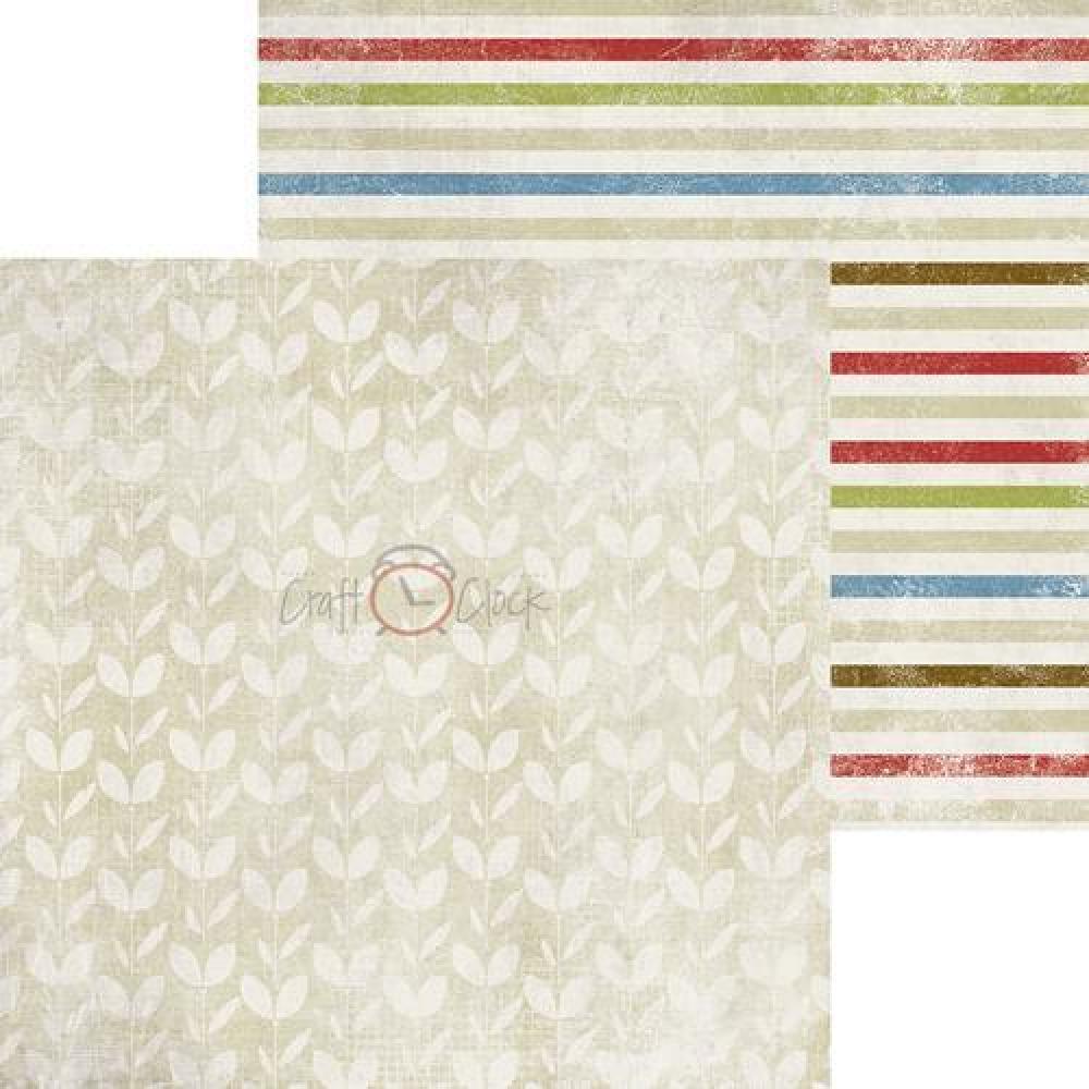 Craft O Clock Paper Pad 6x6 Retro Vibes
