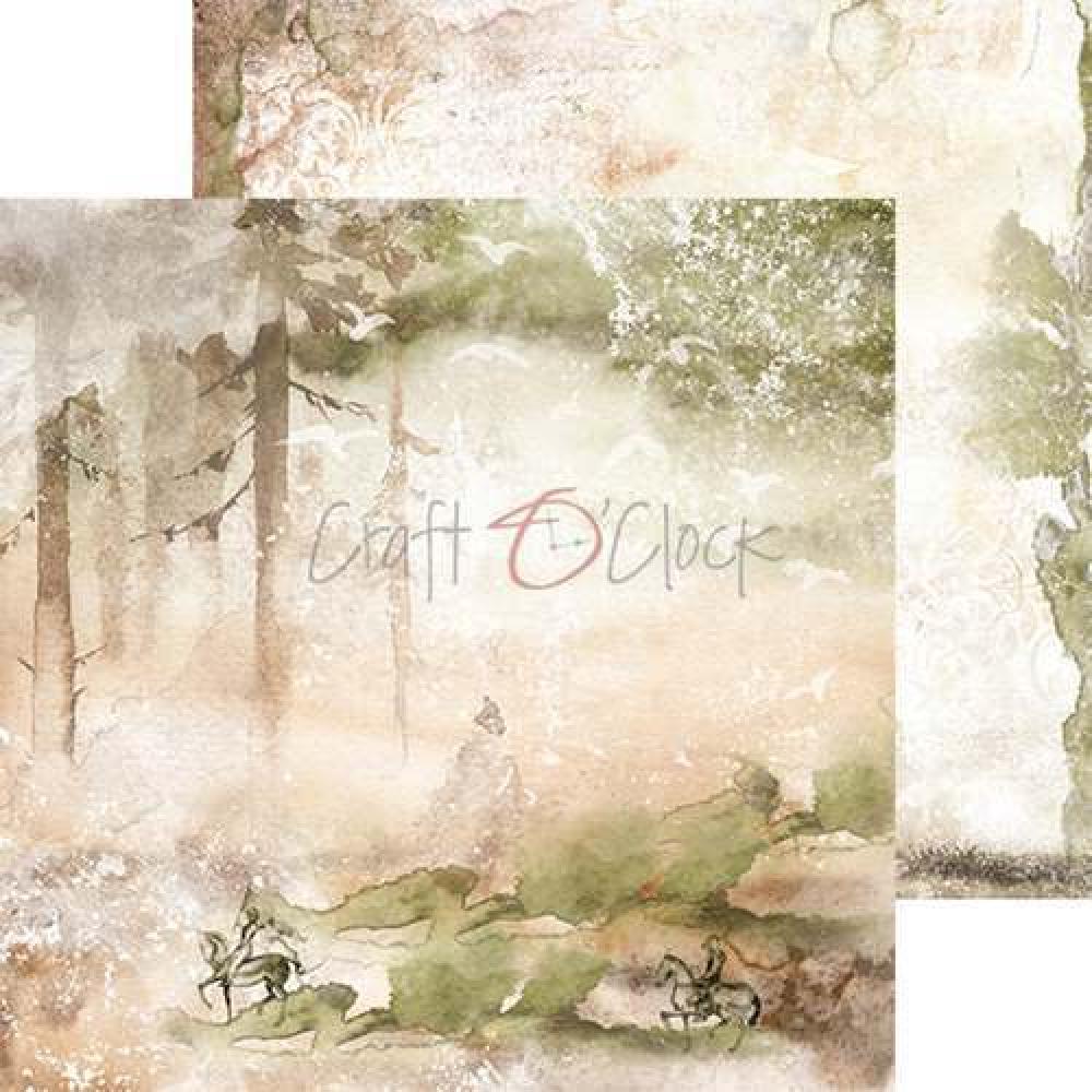 Craft O Clock 8x8 Paper Pad Bittersweet Heights