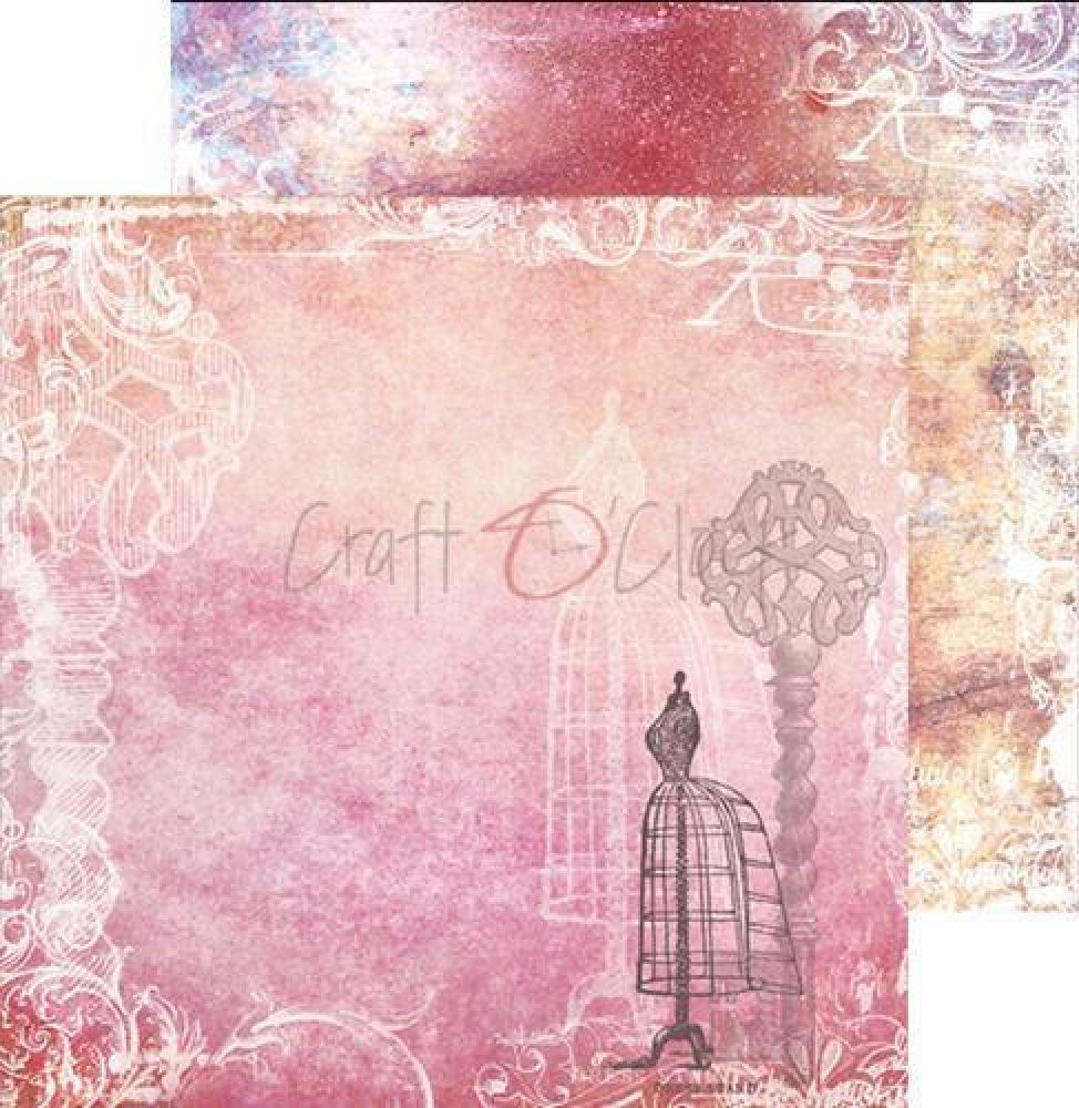 Craft O Clock 12x12 Paper Pad Dream Shadow
