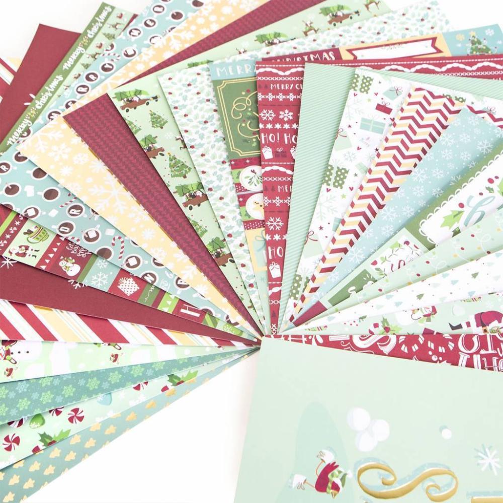 Craft Smith 12x12 Inch Paper Pad Merry Everything