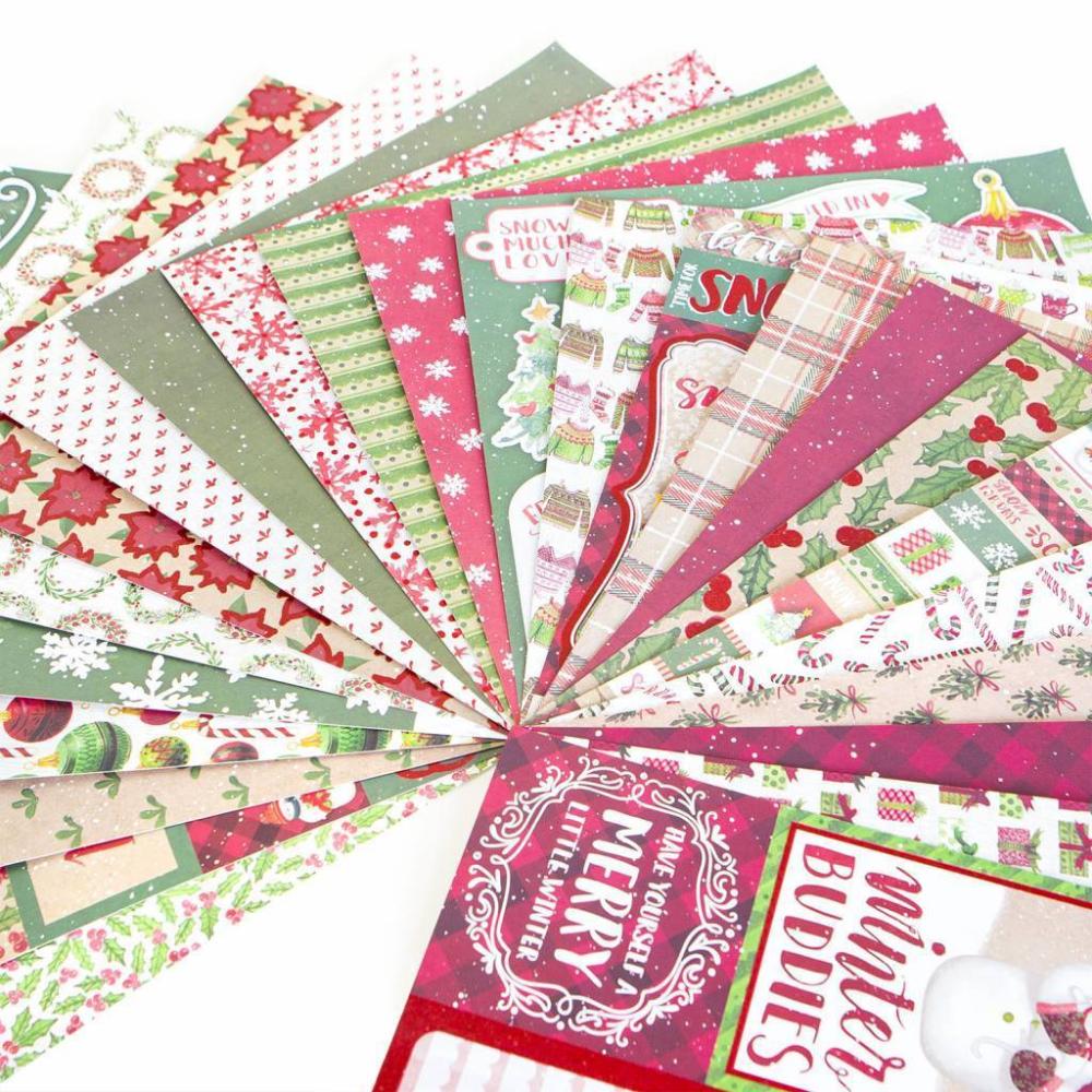 Craft Smith 12x12 Inch Paper Pad Say Freeze