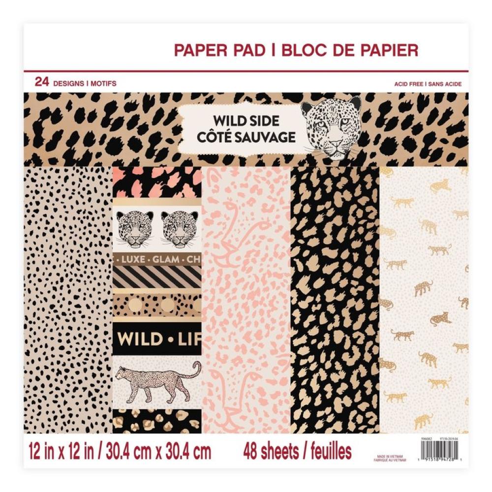 Craft Smith 12x12 Inch Paper Pad Wild Side