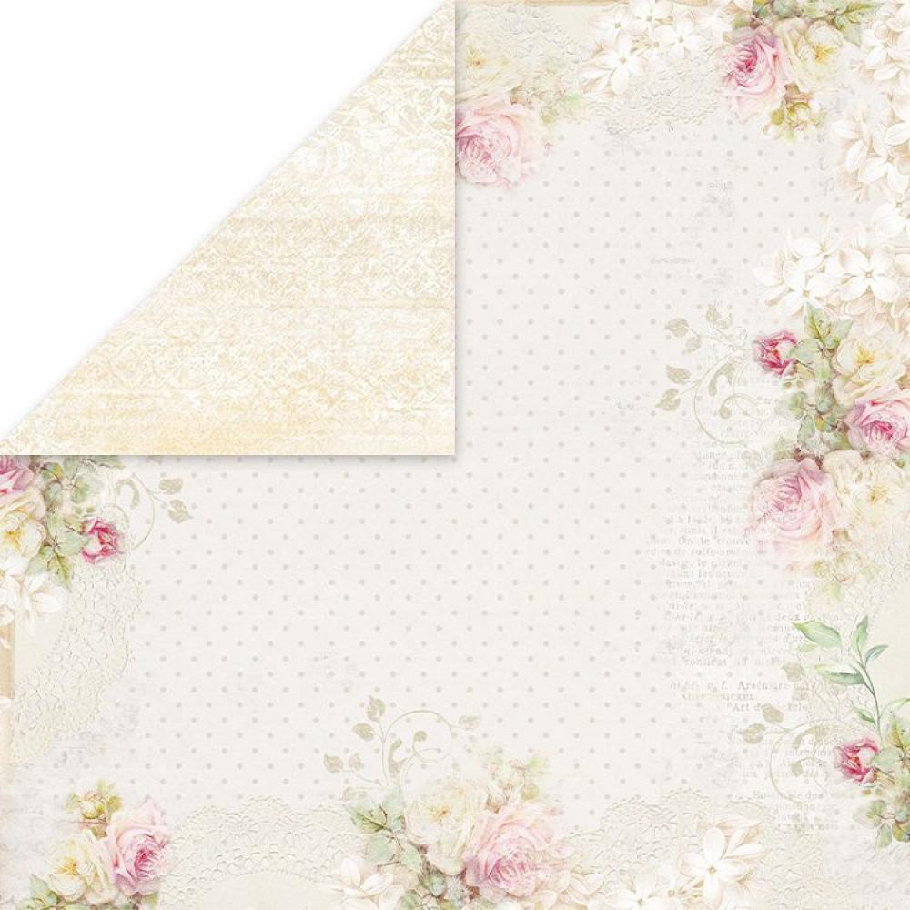 Craft & You Design 12x12 Inch Paper Pad Flower Romance