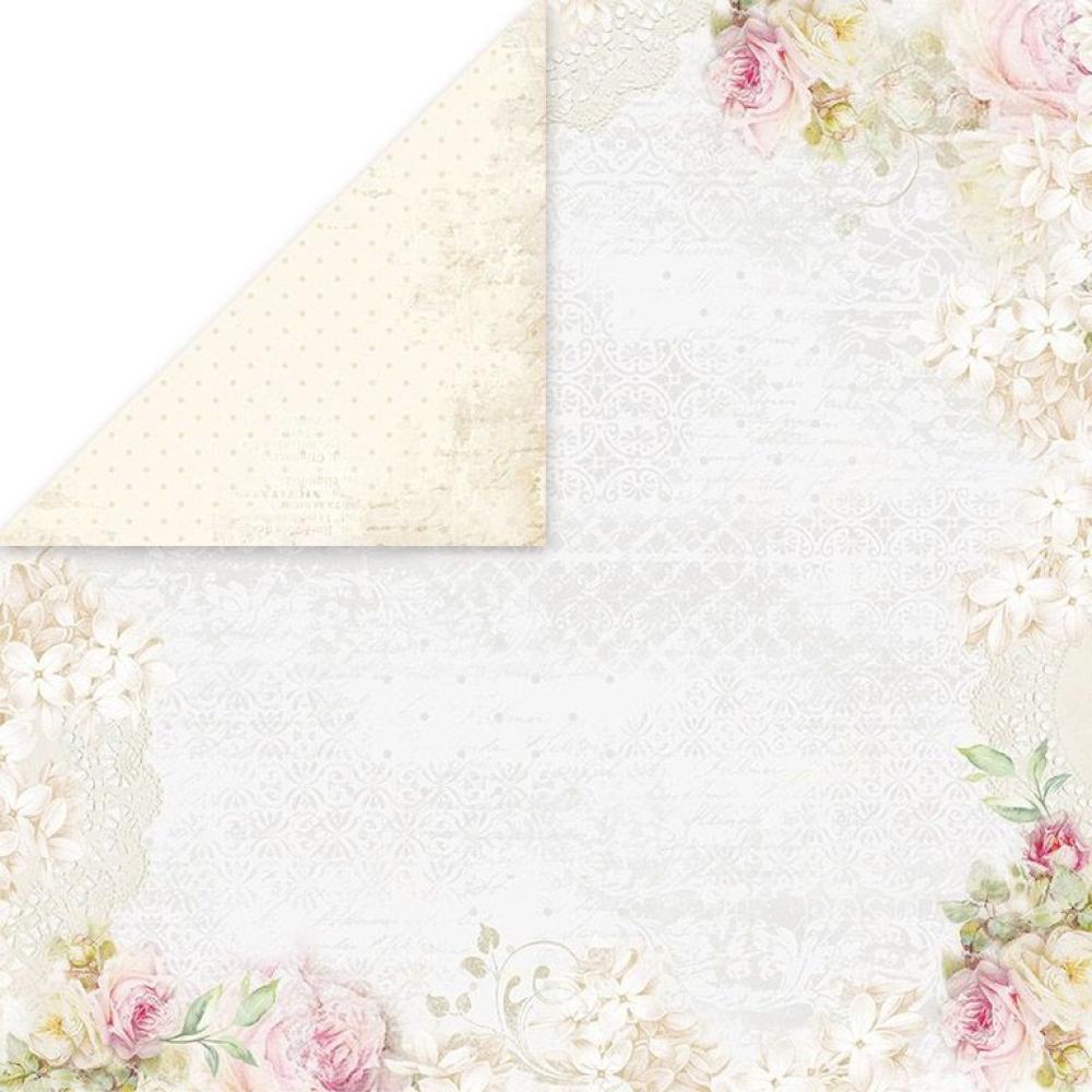 Craft & You Design 12x12 Inch Paper Pad Flower Romance