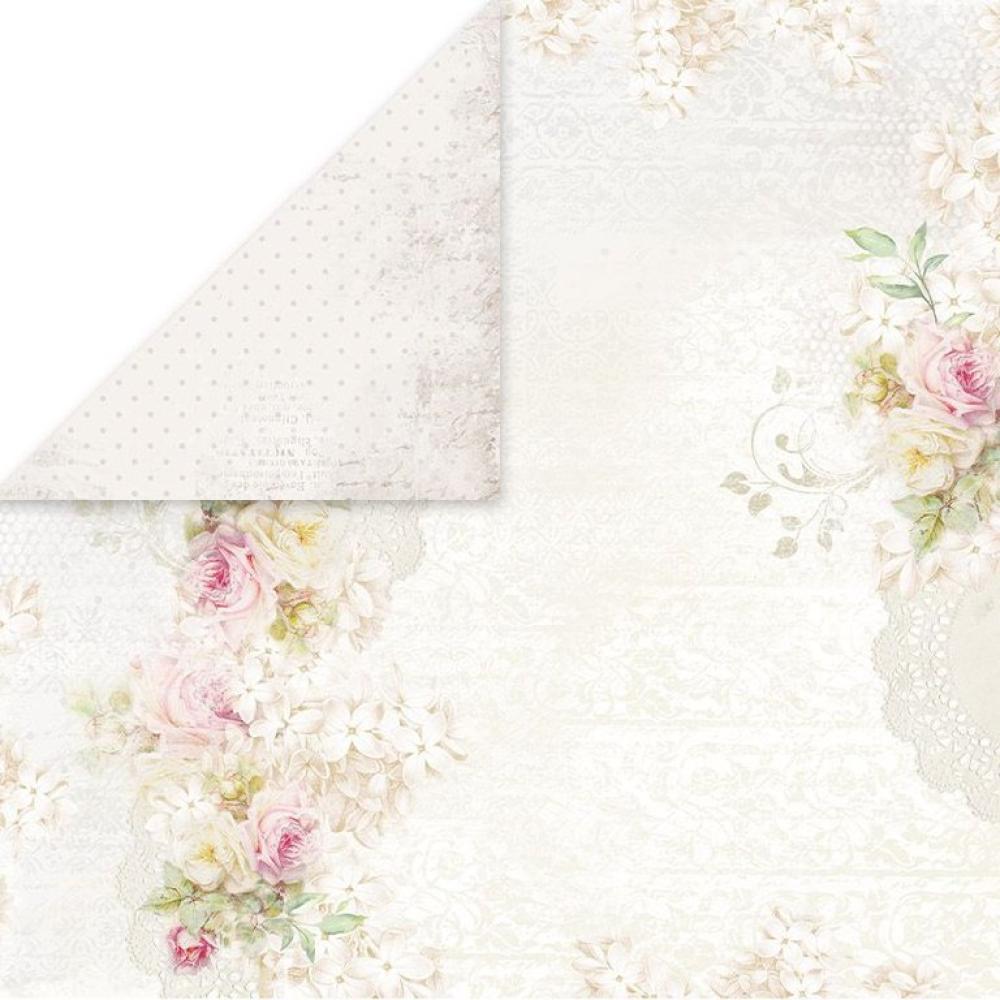 Craft & You Design 12x12 Inch Paper Pad Flower Romance