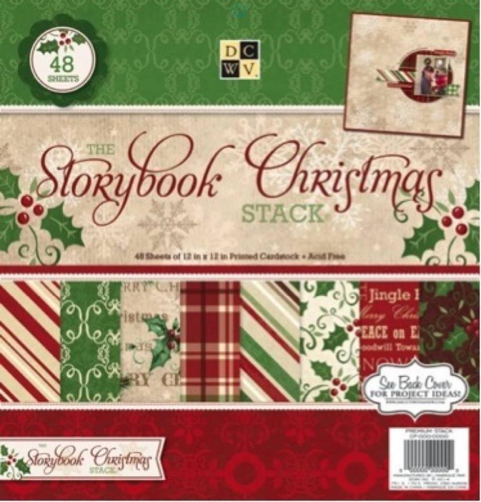 DCWV 12x12 Paper Pad Storybook Christmas