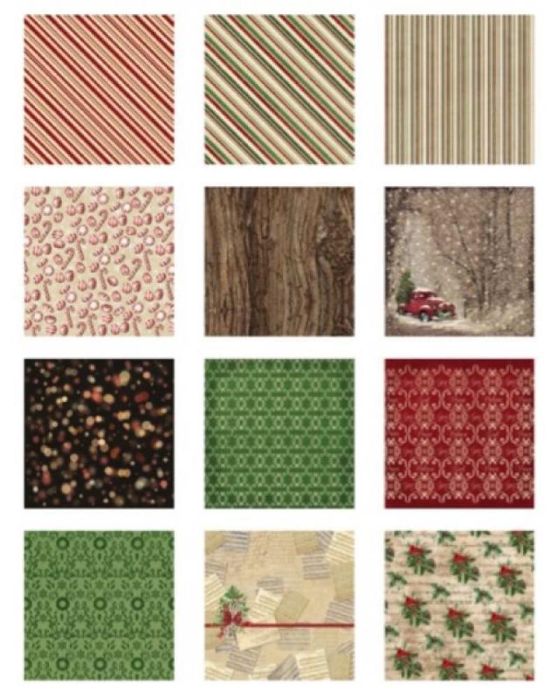DCWV 12x12 Paper Pad Storybook Christmas