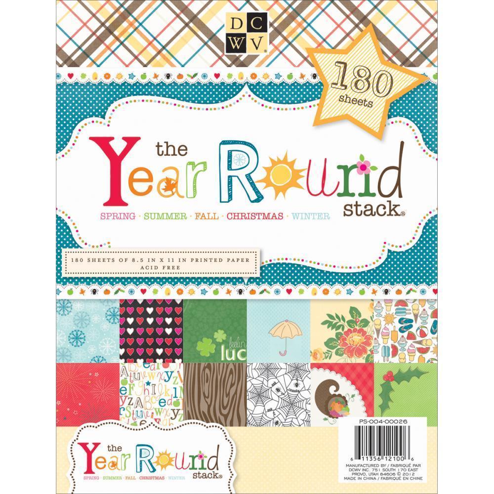 DCWV 8.5X11 Paper Stack Year 'round