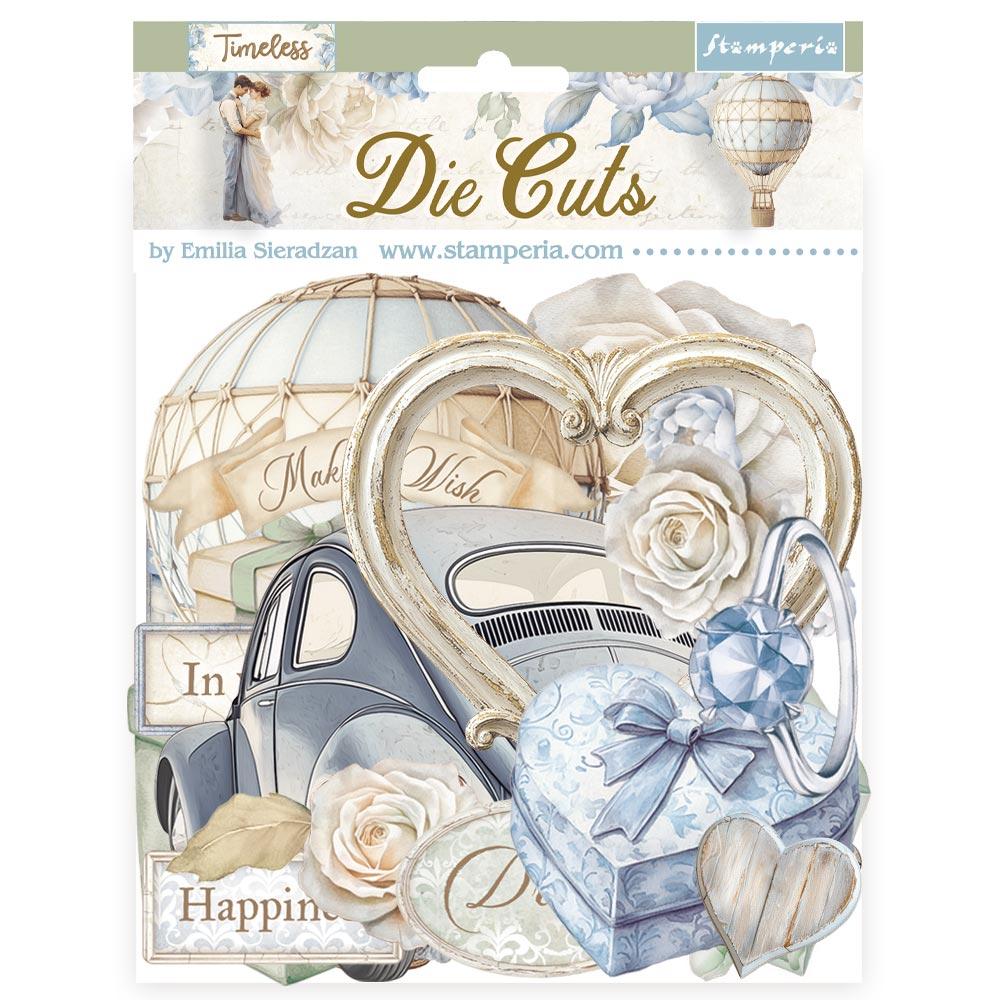 DFLDC116 Stamperia Timeless Die Cuts Assorted (50 pcs)