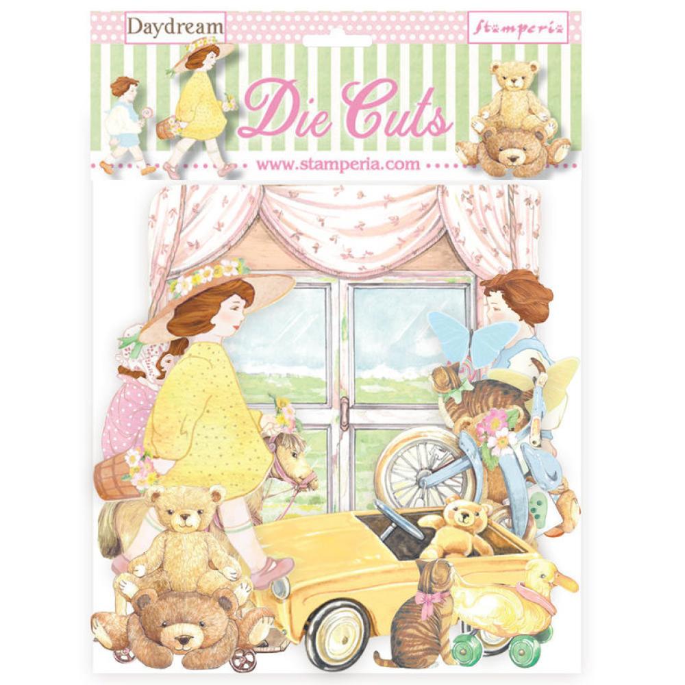 Stamperia Die Cuts Assorted  DayDream  DFLDC56