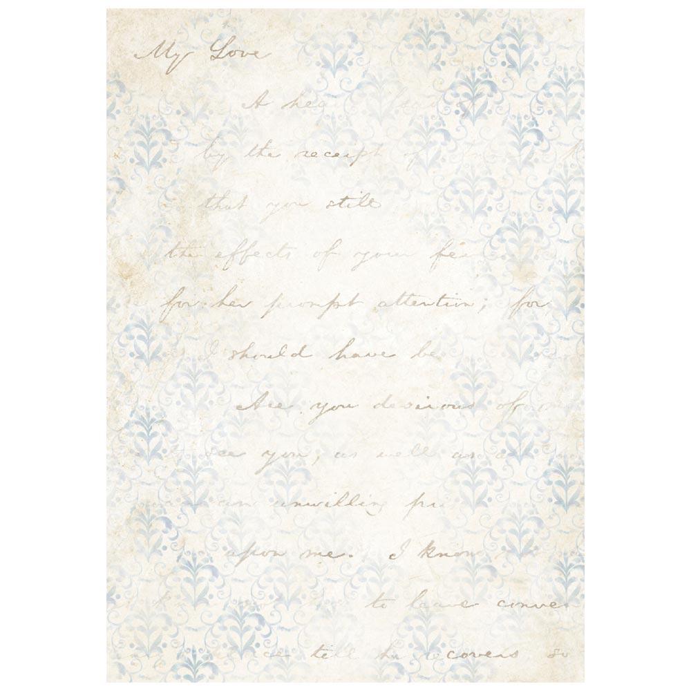 DFSAK6041 Stamperia Timeless A6 Rice Paper Backgrounds SET