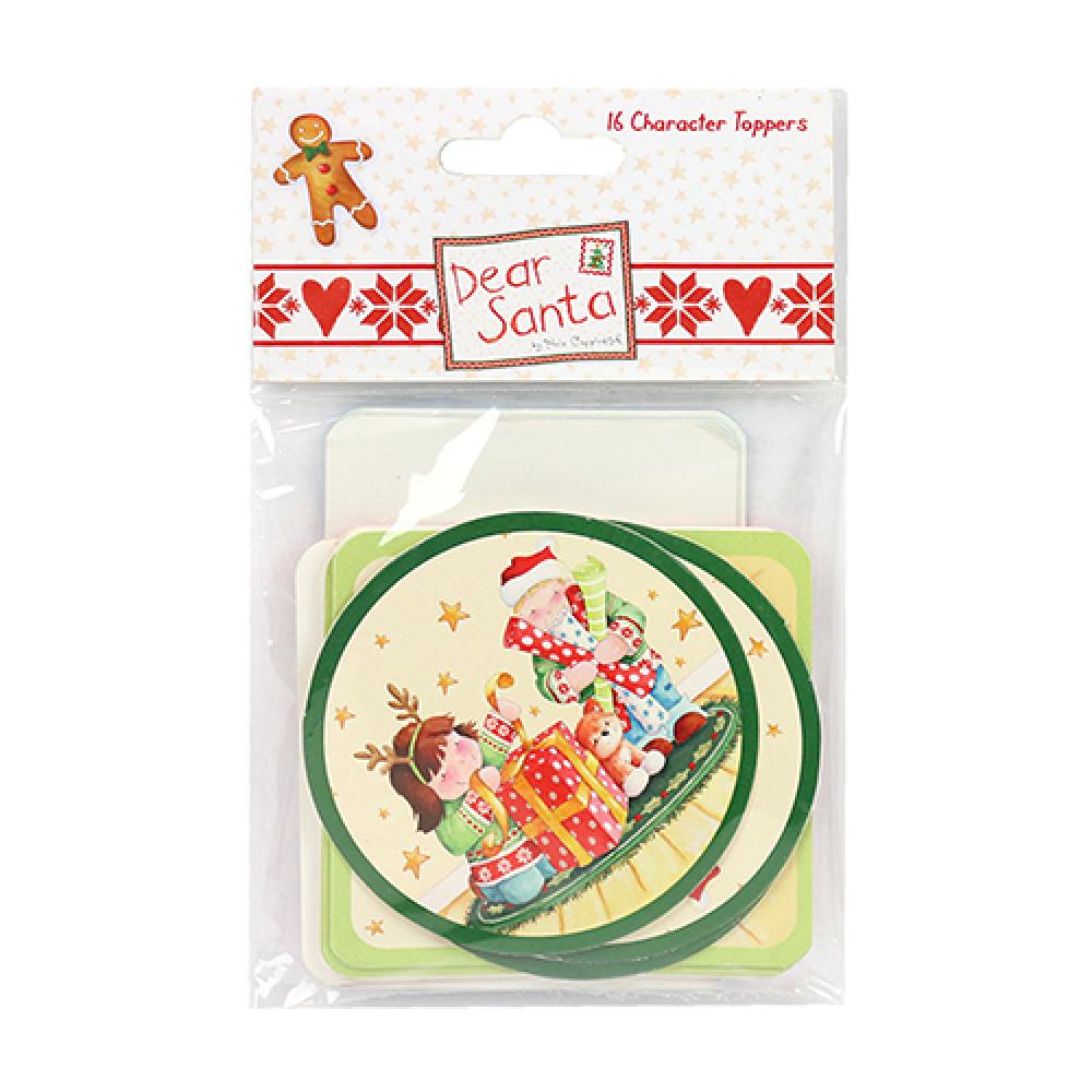 Dear Santa by Helz Cuppleditch Character Toppers