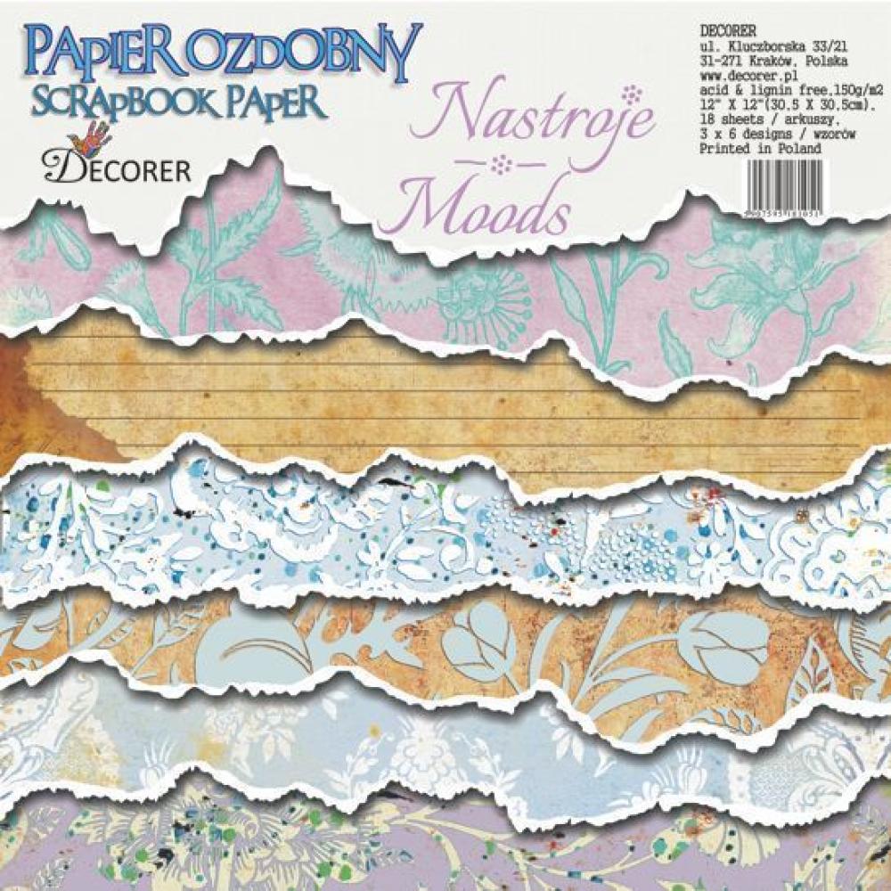 #507 Decorer 12x12 Paper Pad Moods