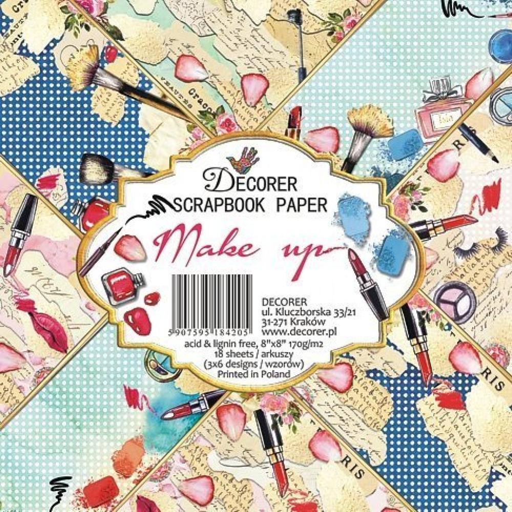 Decorer 8x8 Paper Pad Make Up