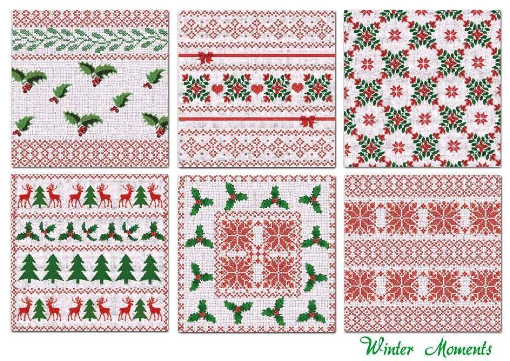 Decorer 8x8 Paper Pad Winter Moments