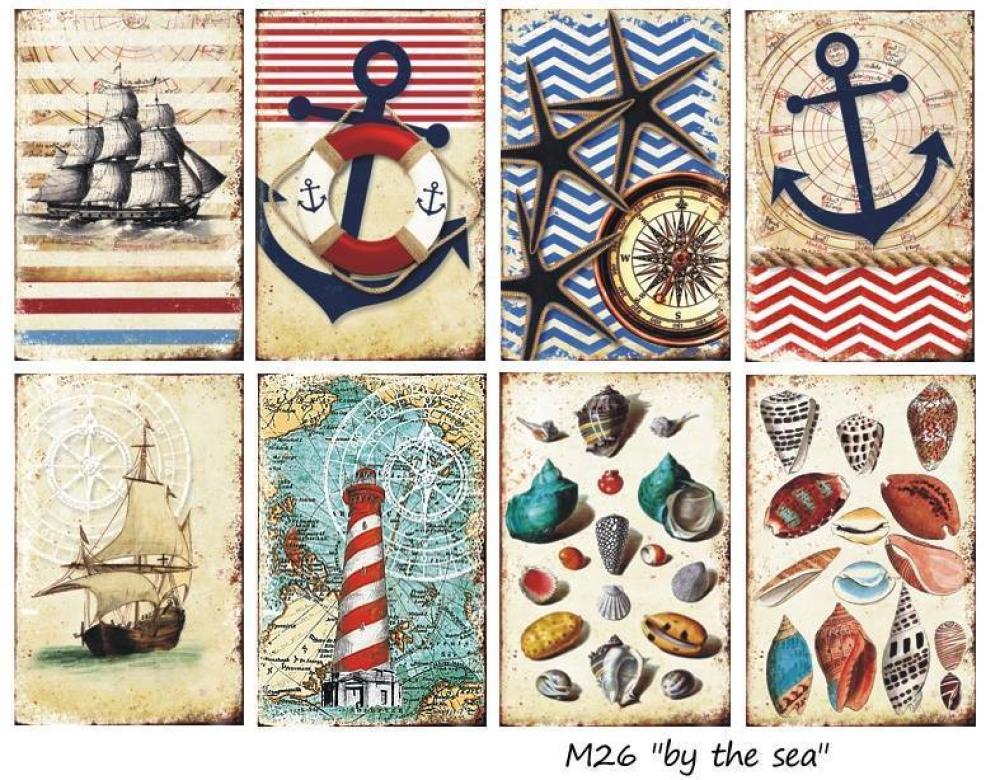 Decorer Mini Scrapbook Paper Set By the Sea