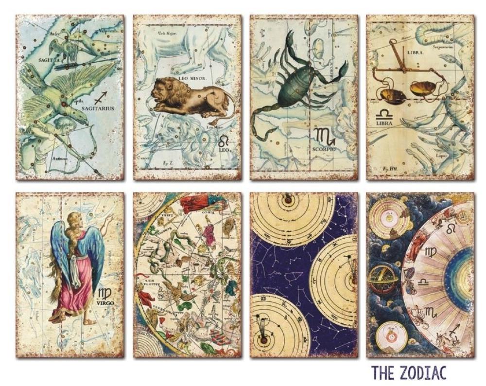 Decorer Mini Scrapbook Paper Set Zodiac #01