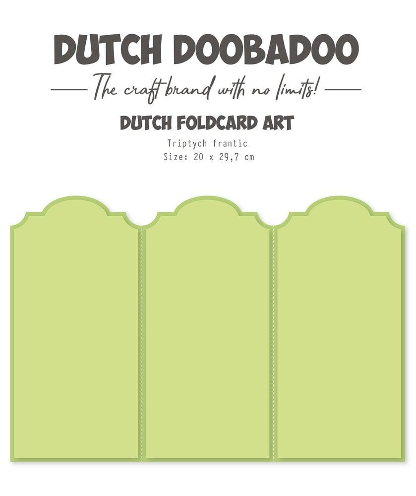 Dutch Foldcard Art A4 A4 Triptych Frantic (470.784.207)
