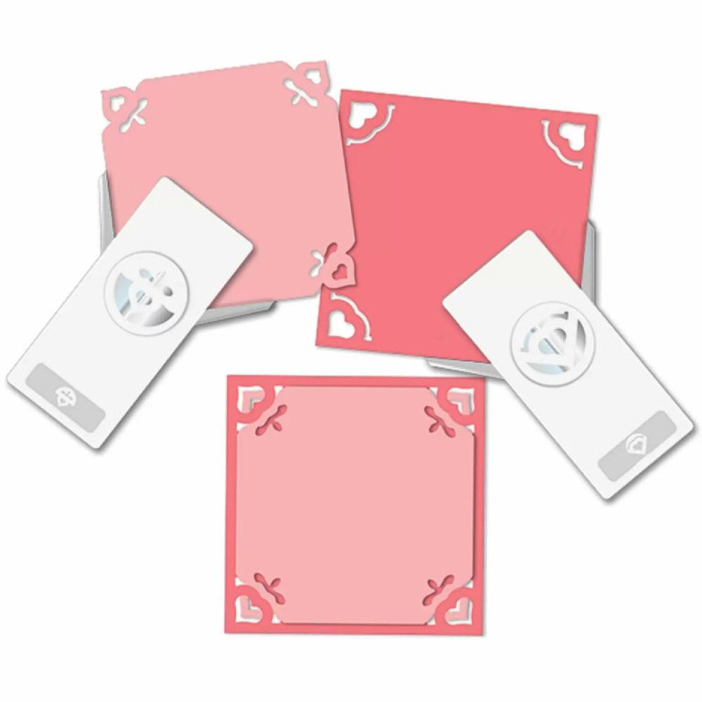 EK Tools Mini Corner Pons 2pcs Hearts