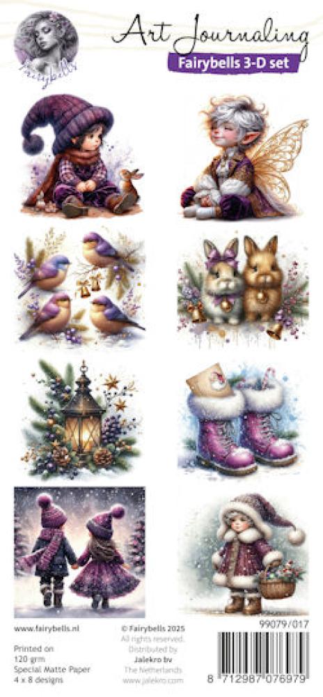 Fairybells 3D Christmas Lila Set 17