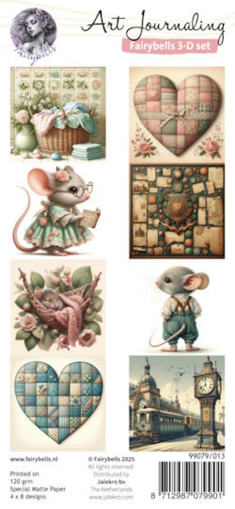 Fairybells 3D Mice Set 13