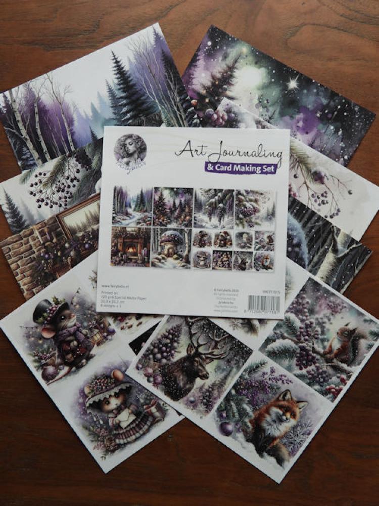 Fairybells 8x8 Art Journaling & Card Making Set 15