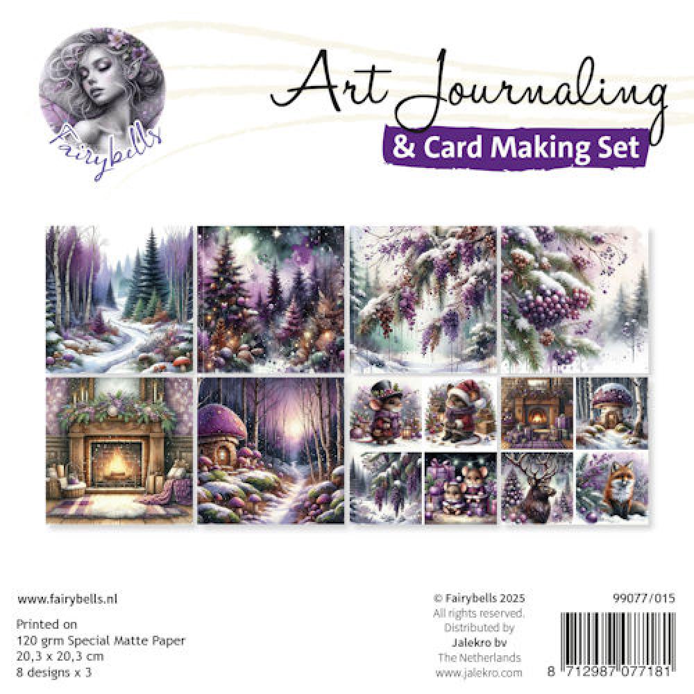 Fairybells 8x8 Art Journaling & Card Making Set 15