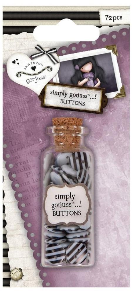 Gorjuss Buttons in a Bottle - Knöpfe