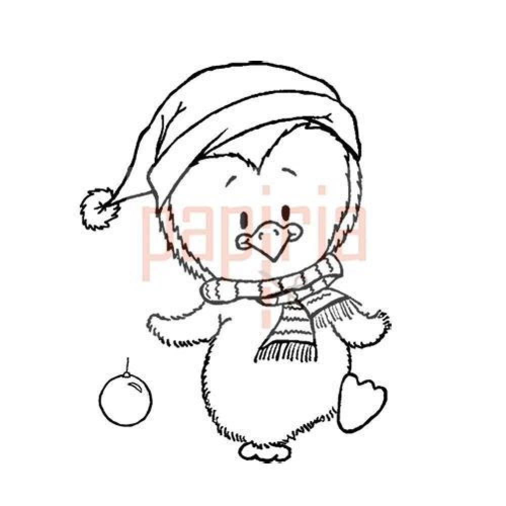 Gerda Steiner Design Stamp Dancing Penguin
