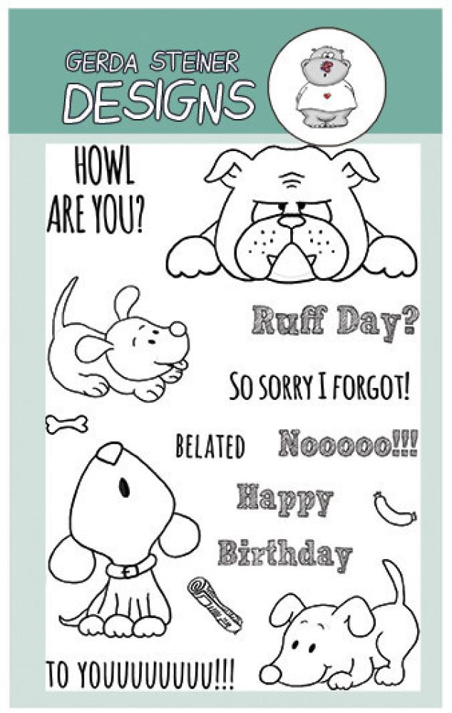 Gerda Steiner Design Stamp Howl are you? Puppy