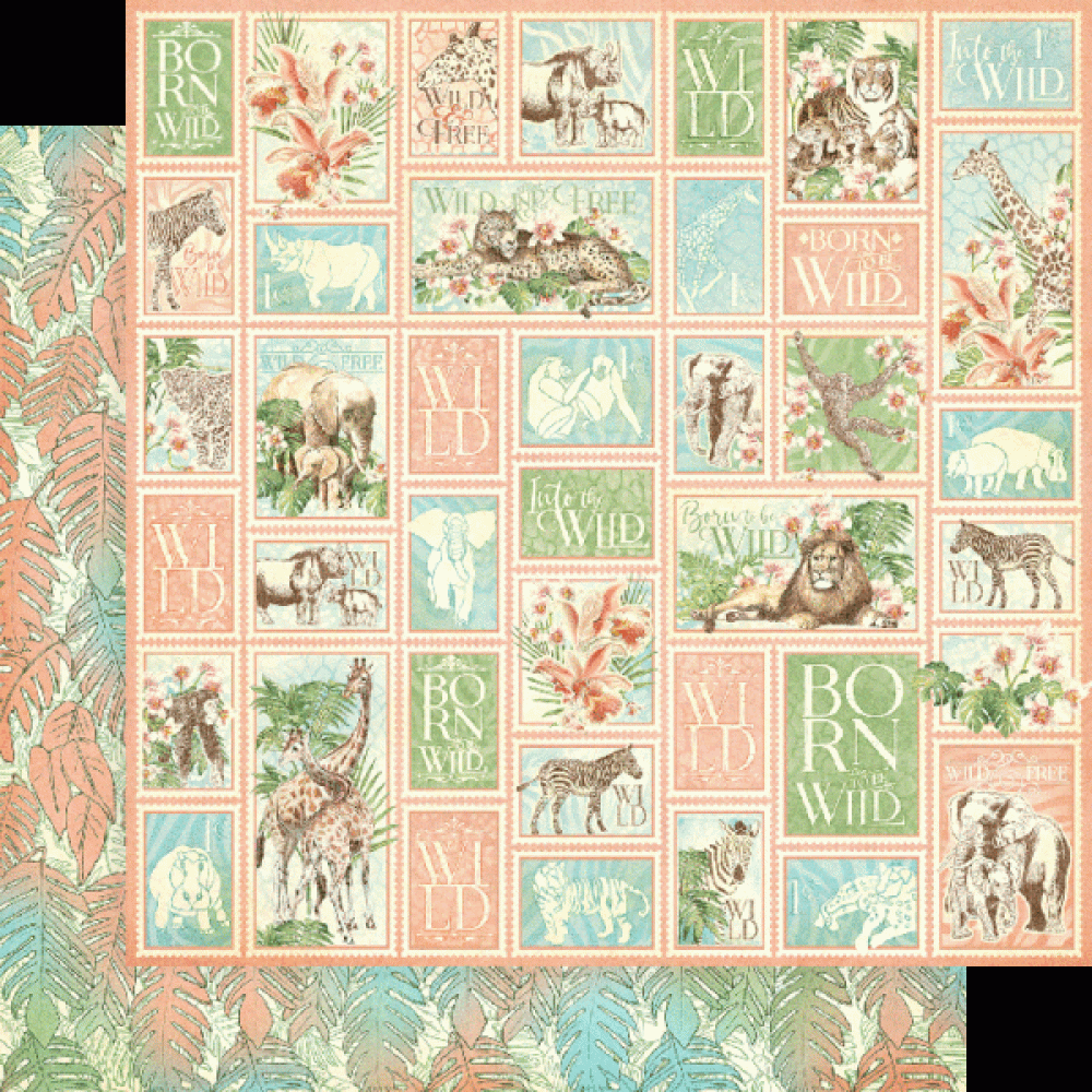 Graphic 45 Wild & Free 12x12 Inch Collection Pack (4502405)
