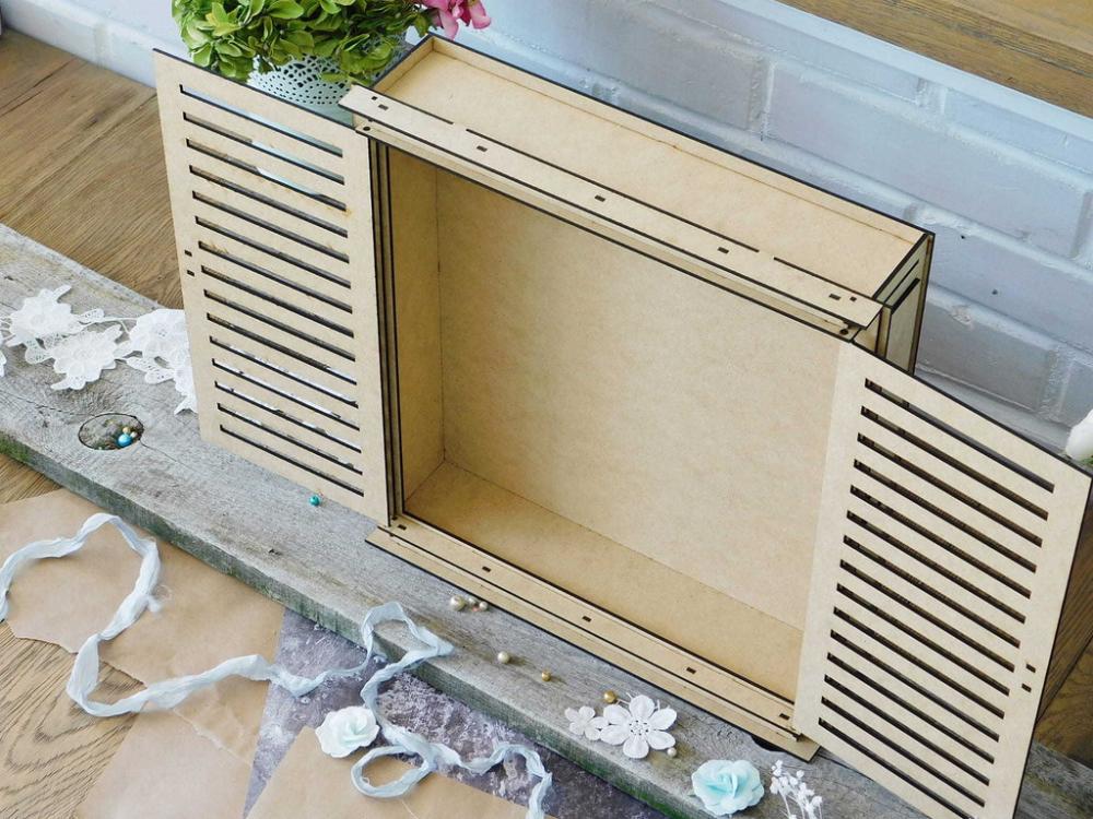 Creative Studio HDF Large Square Deep Window  #58