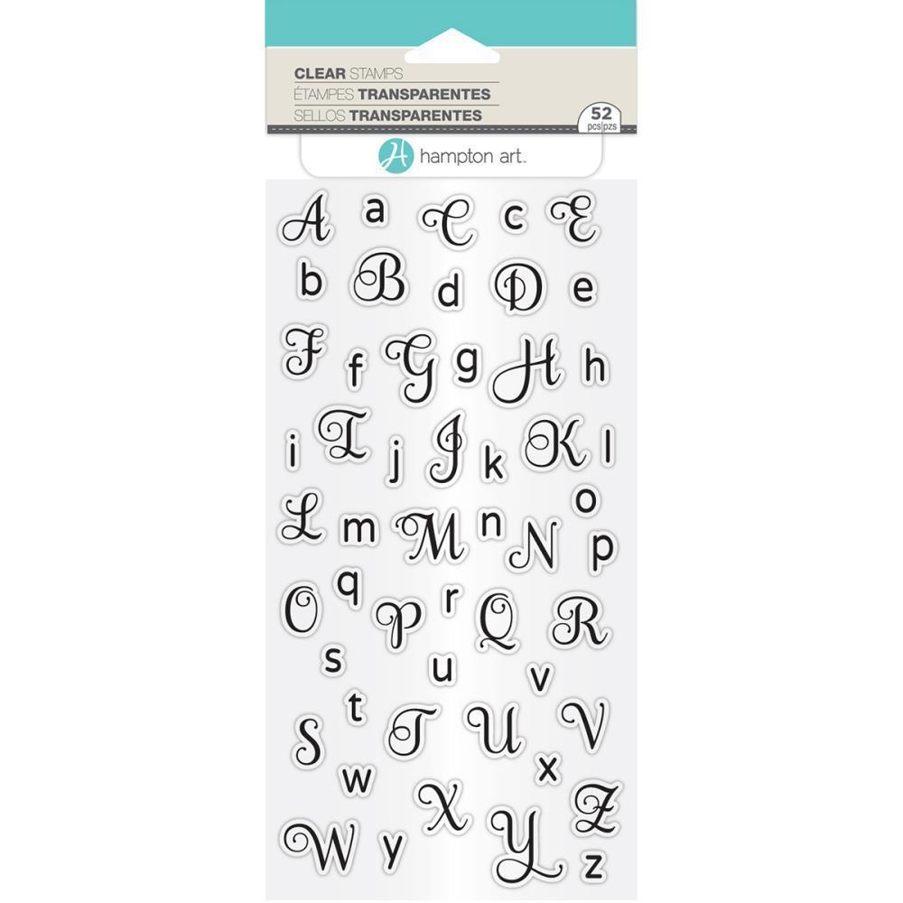 Hampton Art Clear Stamps Alphabet #SC0782