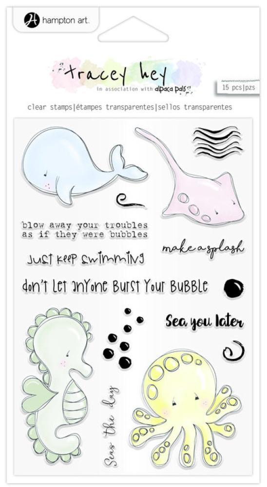 Hampton Art Clear Stamps Make A Splash #SC0977