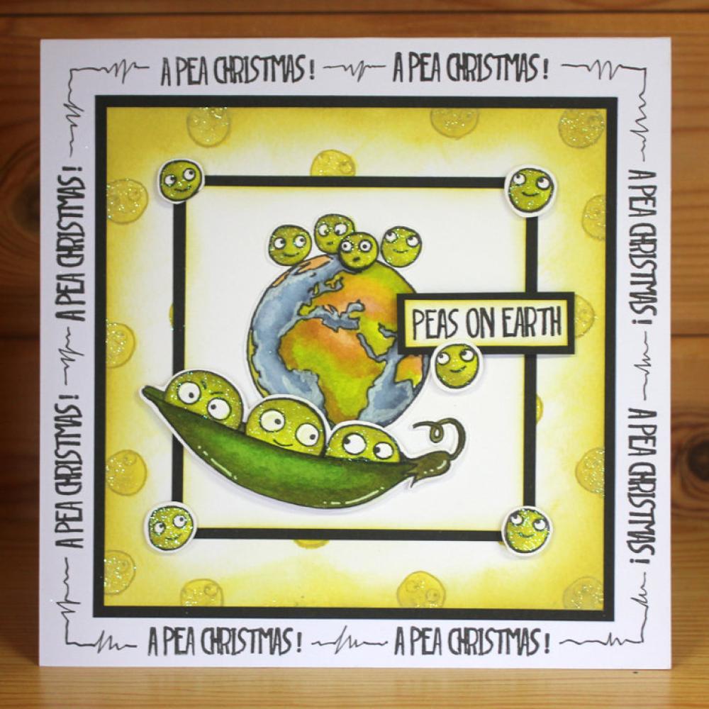 Hobby Art Clear Stamps Christmas Veg CS324D