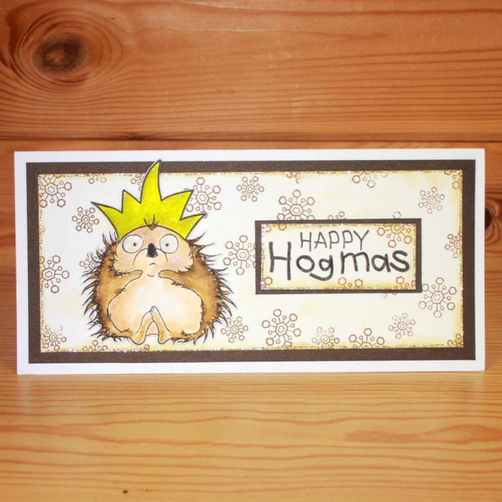 Hobby Art Clear Stamps Hogmas Bundle Hedgehog