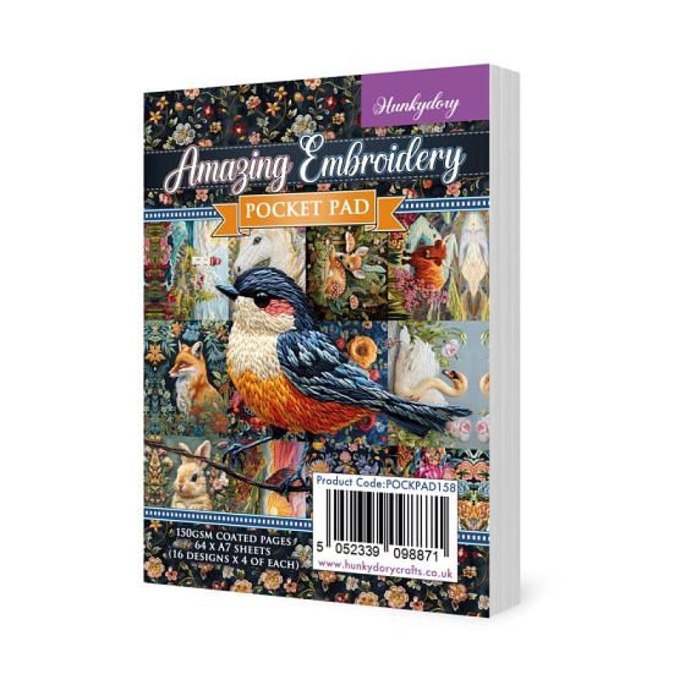 Hunkydory Amazing Embroidery Pocket Pad