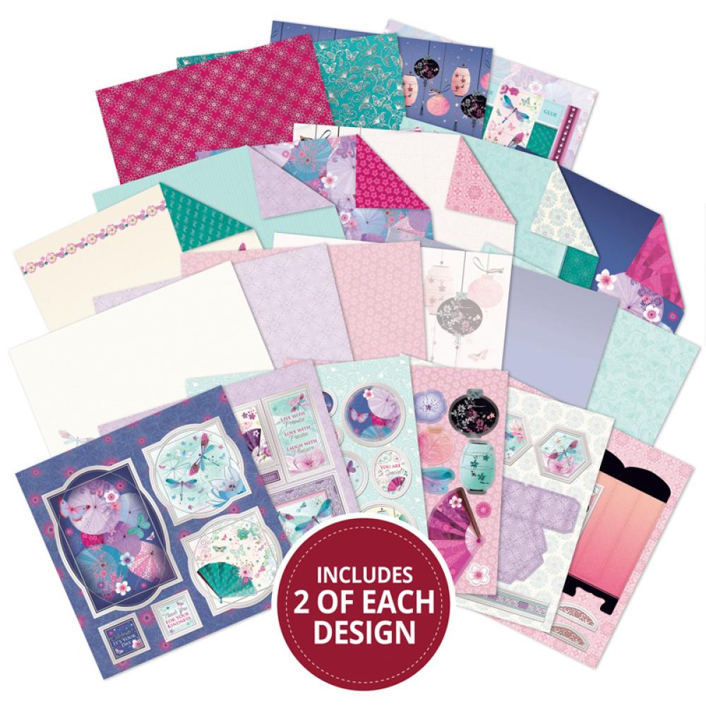 SALE Hunkydory 8x8 Dragonfly Dance Craft Stack