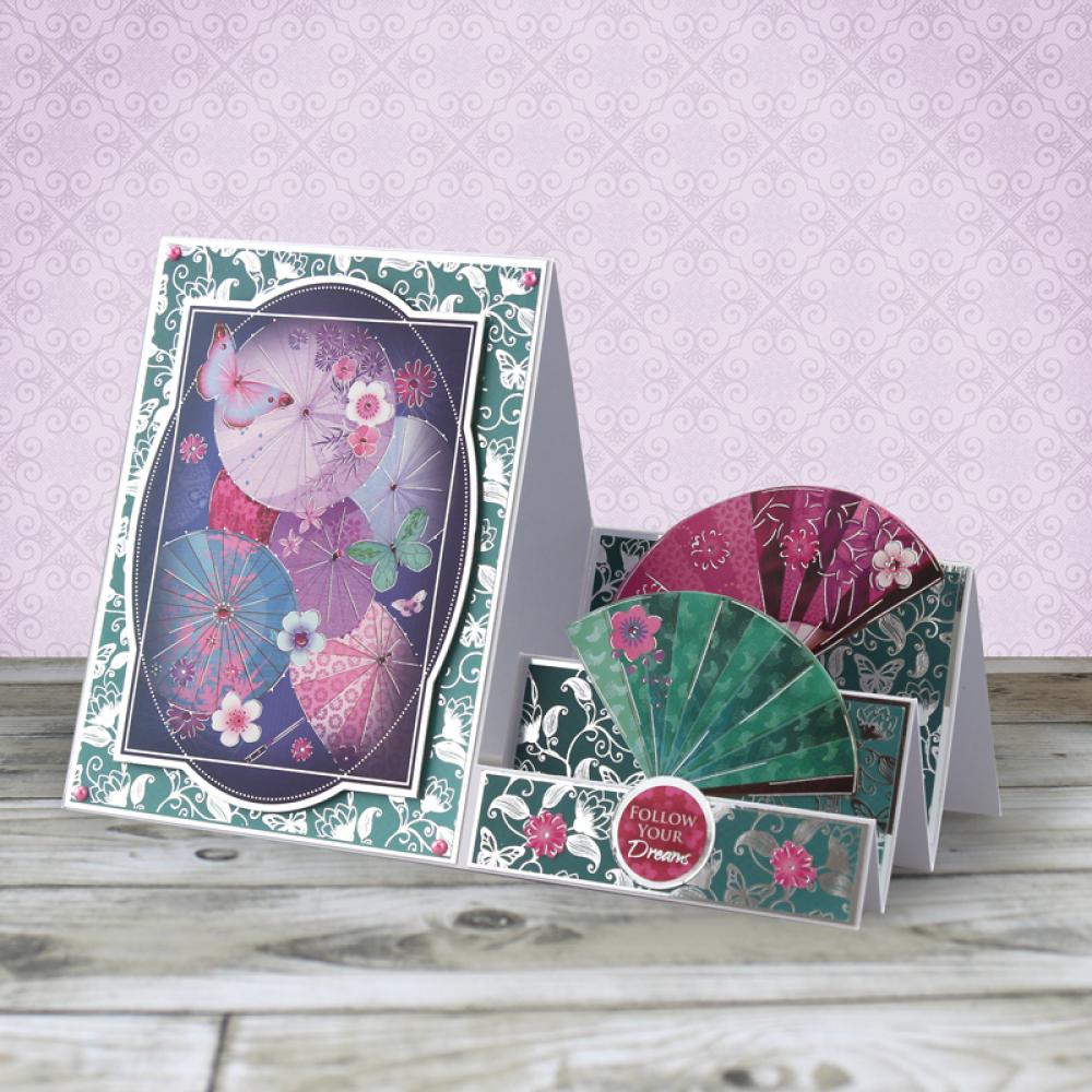 SALE Hunkydory 8x8 Dragonfly Dance Craft Stack