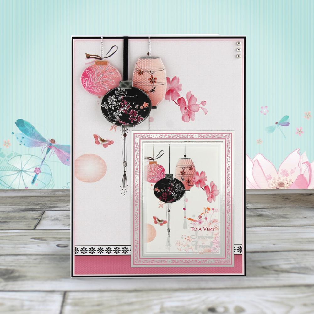 SALE Hunkydory 8x8 Dragonfly Dance Craft Stack