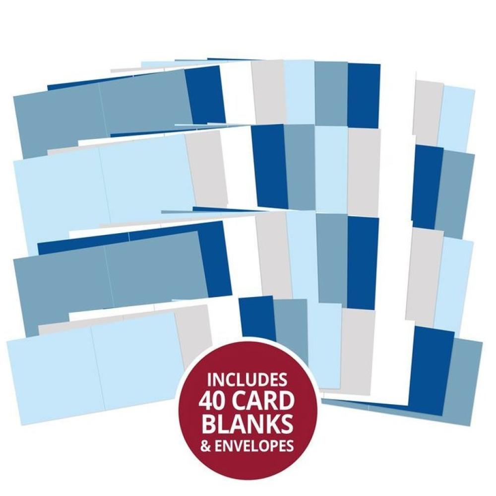 Hunkydory Let it Snow Card Blanks Megabuy #S101