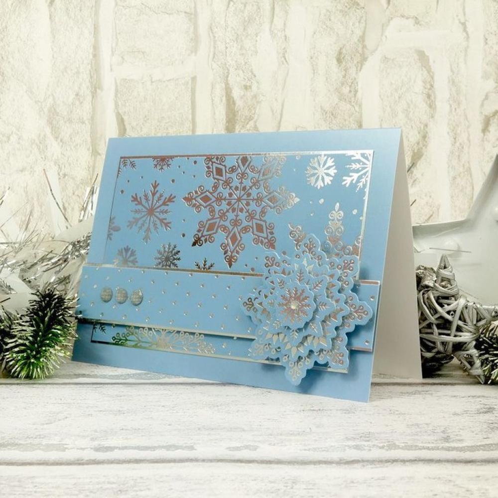 Hunkydory Let it Snow Card Blanks Megabuy #S101