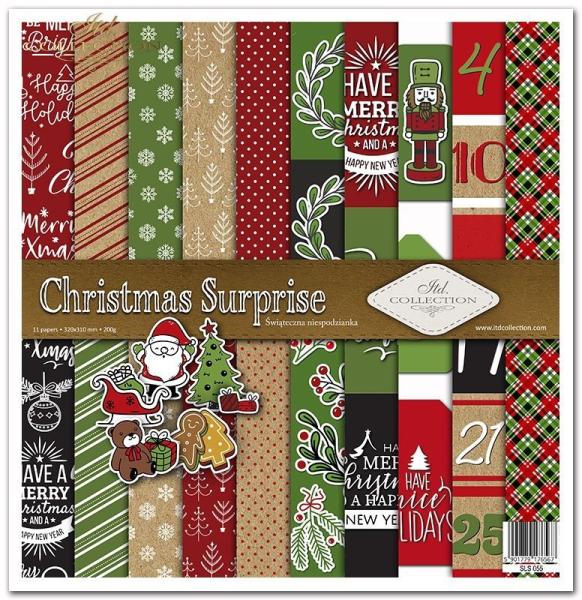 ITD Collection 12x12 Paper Pad Christmas Surprise #055