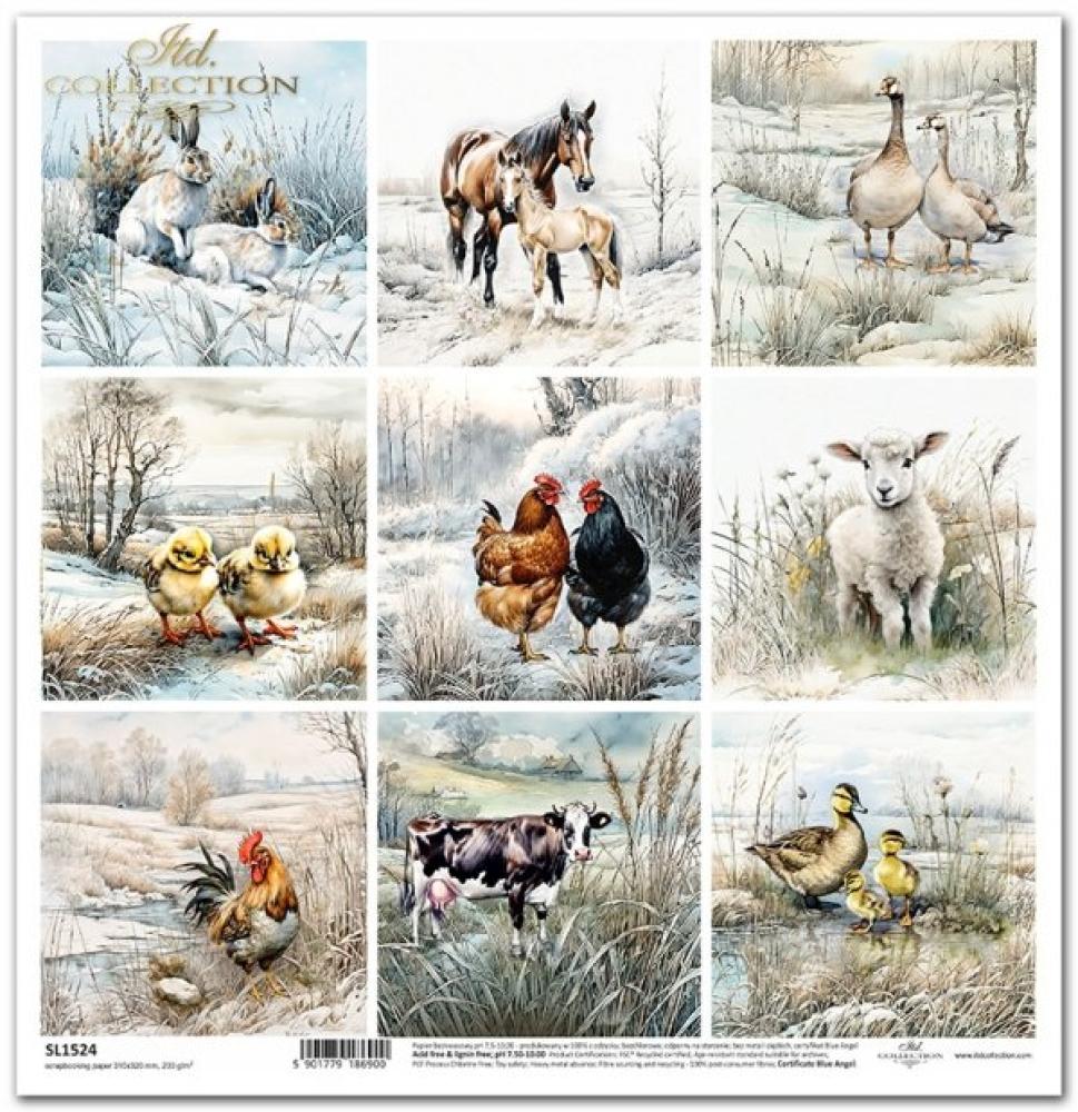 ITD Collection 12x12 Sheet Early Spring SL1524